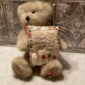 Boyd's Bear Mia Goodfriends Plush Jointed Bear - Friends Are Flowers